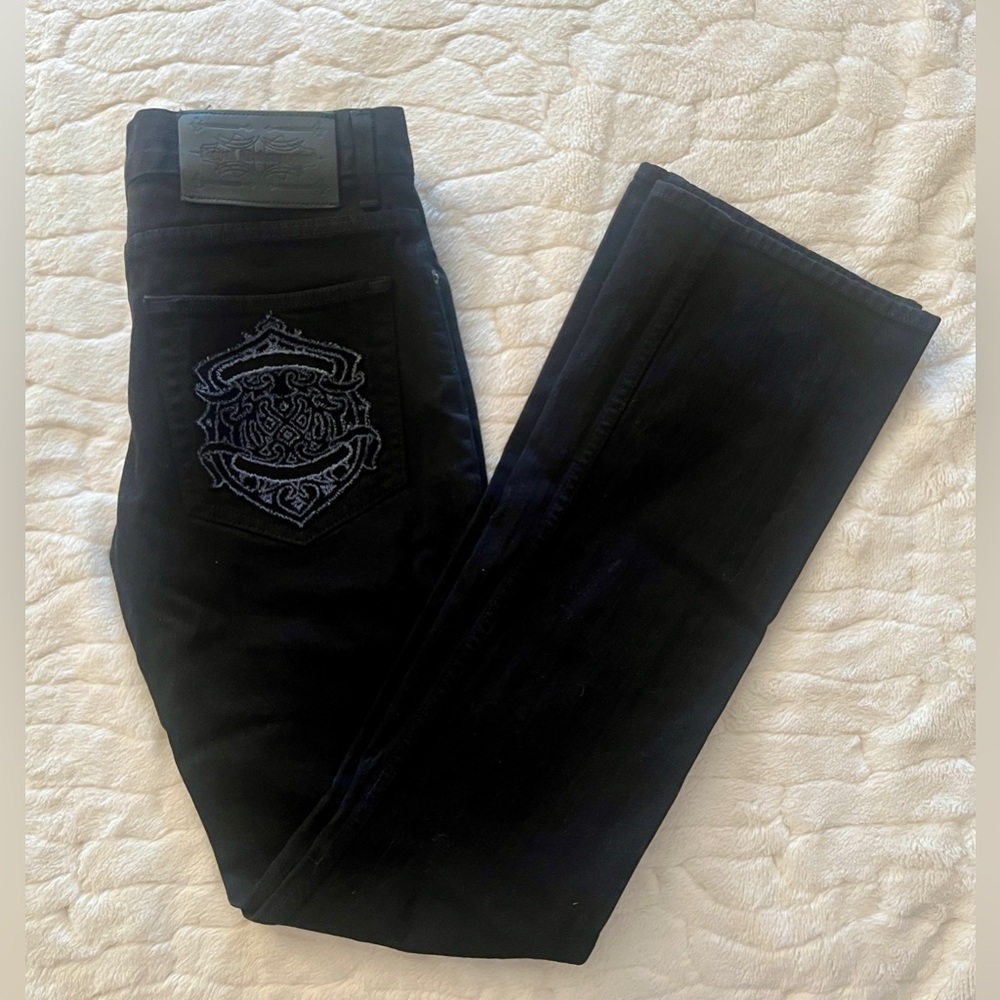 Royal Underground black jeans with embroidery size 29